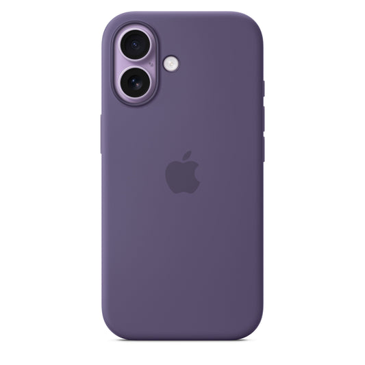 iPhone 17 Silikon Case mit MagSafe - Lilane Nebel