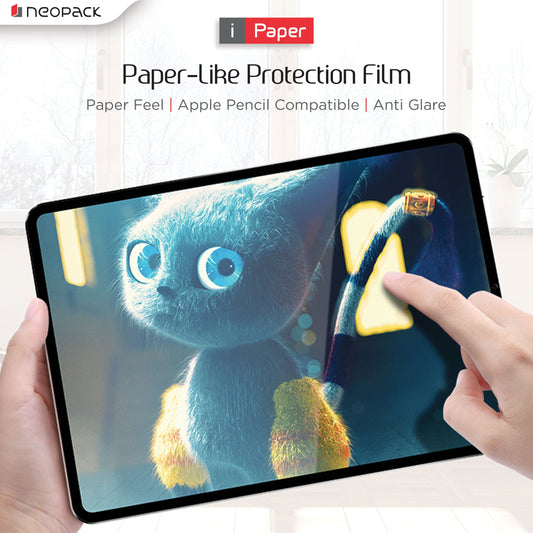 Neopack iPaper Paper Feel Displayschutzfolie für iPad Air 10,9 Zoll & Pro 11 Zoll 2. Generation – Klar