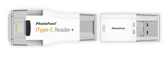 PhotoFast iType-C Reader iOS microSD Kartenlesegerät - Weiß
