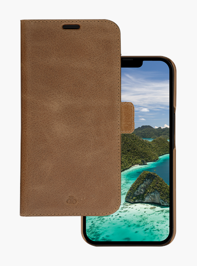 dbramante1928 Lynge Case für iPhone 14 – Cognac