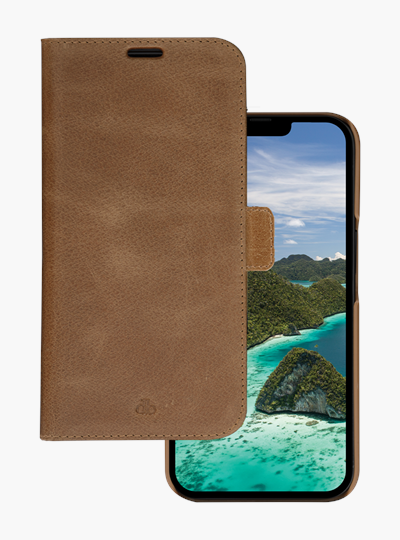 dbramante1928 Lynge Case für iPhone 14 Plus – Tan