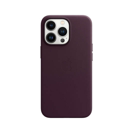 iPhone 13 Pro Leder Case mit MagSafe – Dark Cherry