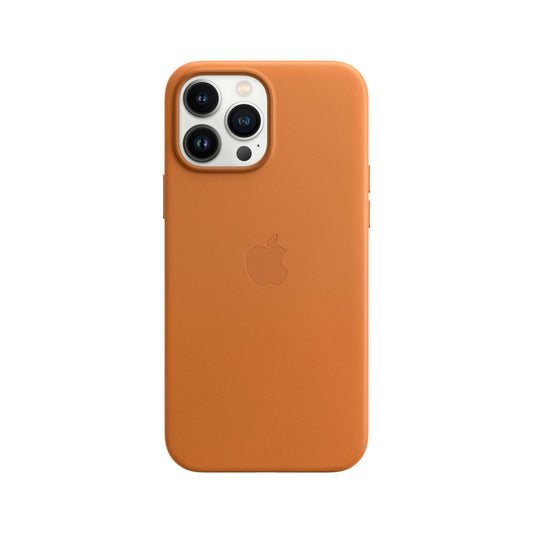 iPhone 13 Pro Max Leder Case mit MagSafe - Golden Brown