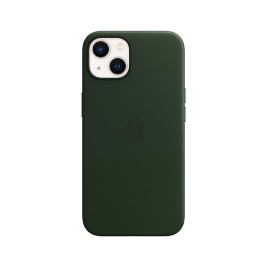 iPhone 13 Leather Case with MagSafe – Sequoigrün
