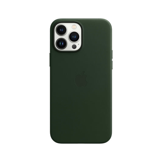 iPhone 13 Pro Max Leder Case mit MagSafe – Sequoiegrün