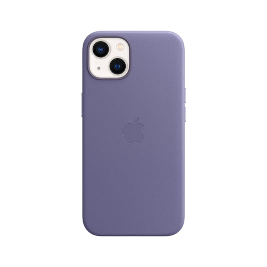 iPhone 13 Leder Case mit MagSafe – Glyzinie