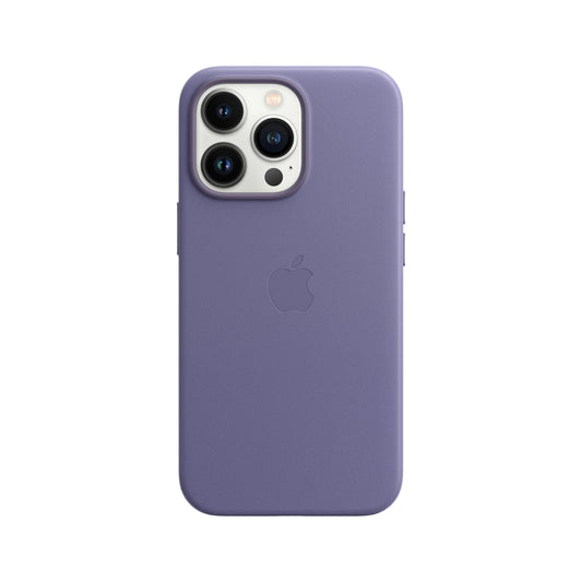 iPhone 13 Pro Leder Case mit MagSafe – Glyzinie