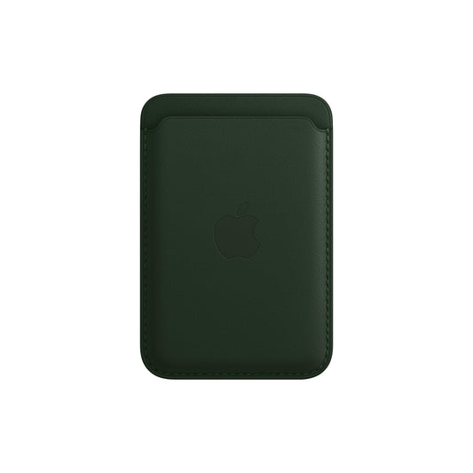 iPhone Leder Wallet mit MagSafe - Sequoiegrün