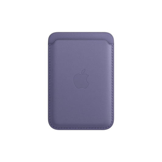 iPhone Leder Wallet mit MagSafe – Glyzinie