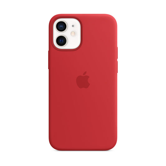 Apple Silikon Case mit MagSafe für iPhone 12 mini