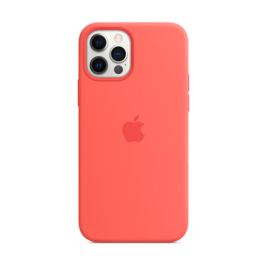 Apple Silikon Case mit MagSafe für iPhone 12 | 12 Pro