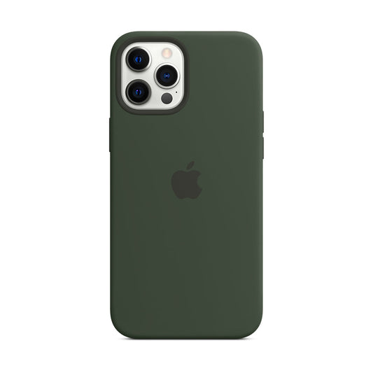 Apple Silikon Case mit MagSafe für iPhone 12 Pro Max