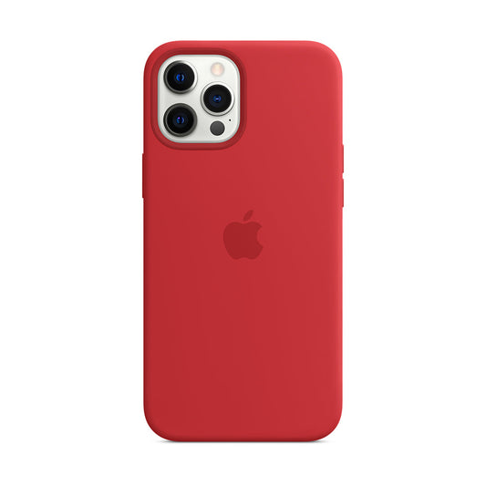 Apple Silikon Case mit MagSafe für iPhone 12 Pro Max