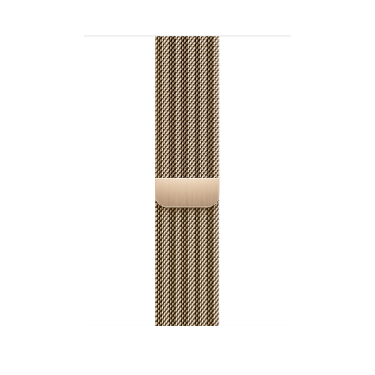 45mm goldenes Milanese Armband