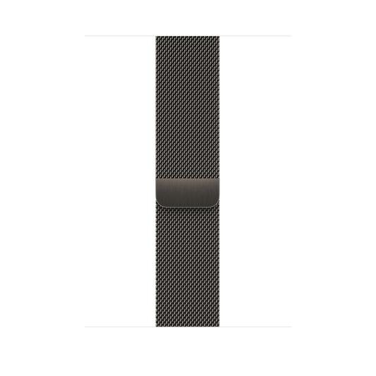 45mm Graphit Milanaise-Armband