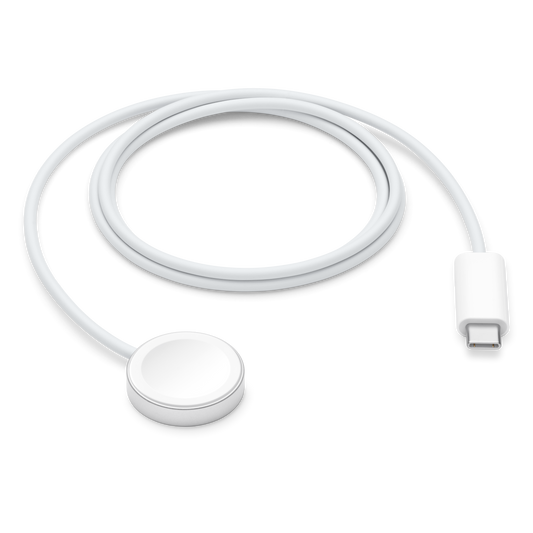 Apple Watch Magnetisches Schnellladegerät auf USB-C Kabel (1 m)