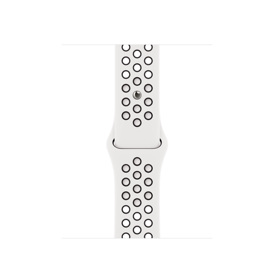 41mm Summit White/Schwarz Nike Sportarmband