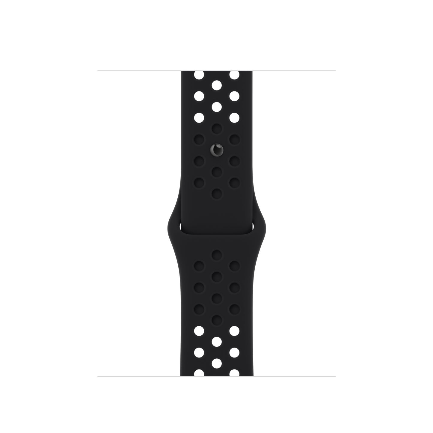 41mm Schwarzes/Schwarzes Nike Sportarmband