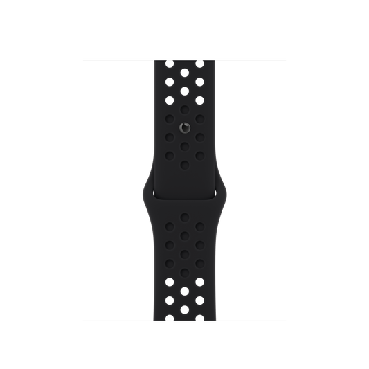 41mm Schwarzes/Schwarzes Nike Sportarmband