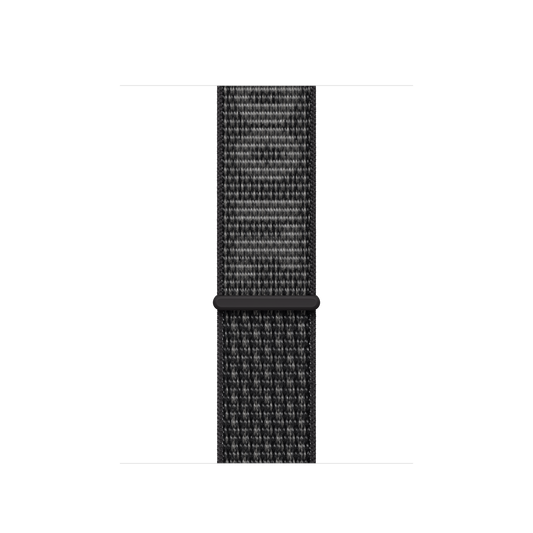 41mm Nike Sport Loop Schwarz/Summit White