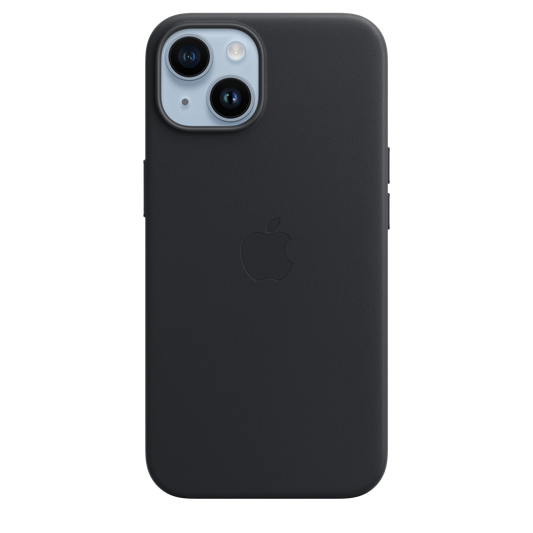 iPhone 14 Leder Case mit MagSafe – Mitternacht