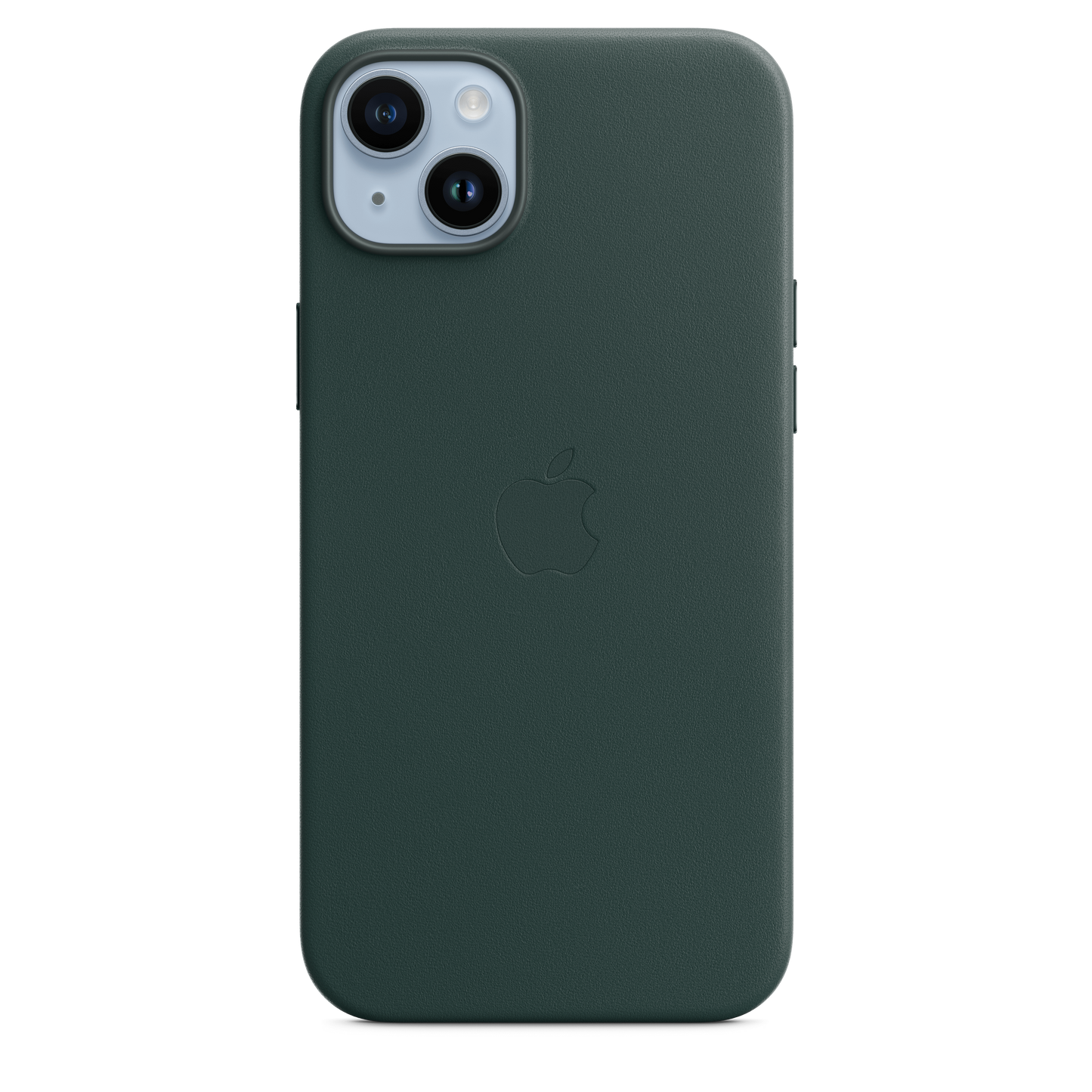 iPhone 14 Plus Leder Case mit MagSafe – Tannengrün