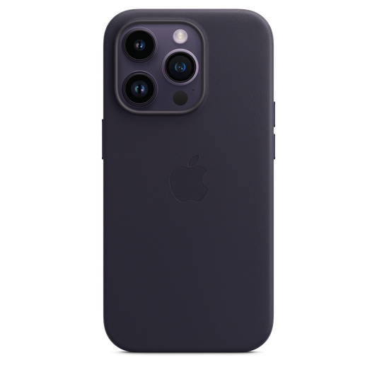 iPhone 14 Pro Leder Case mit MagSafe – Tinte