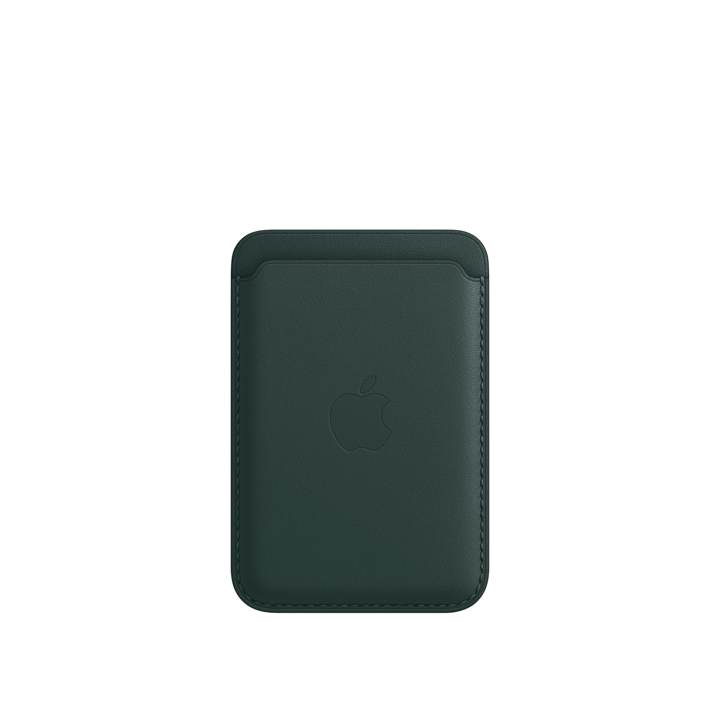iPhone Leder Wallet mit MagSafe - Tannengrün