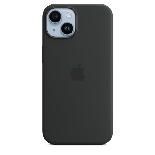 iPhone¬†14 Silikon Case mit MagSafe – Mitternacht