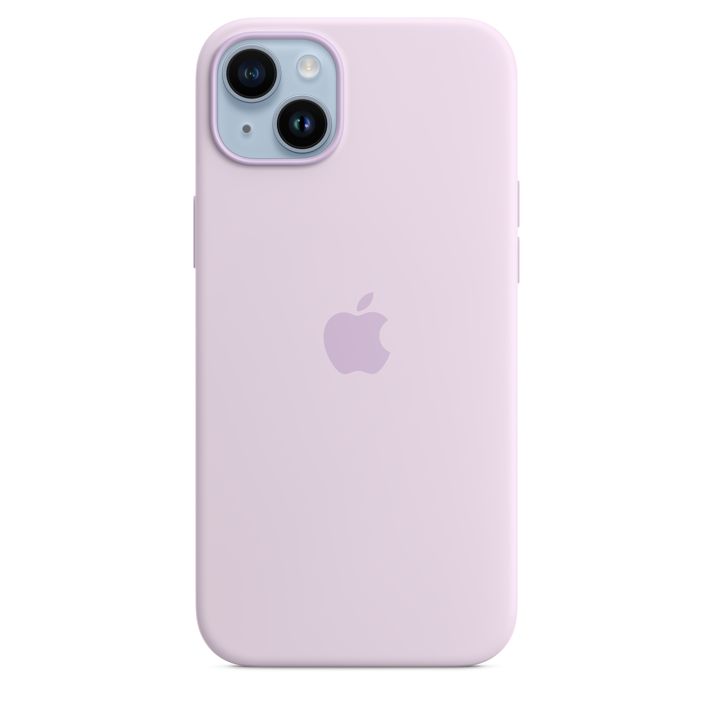 iPhone 14 Plus Silikon Case mit MagSafe – Flieder