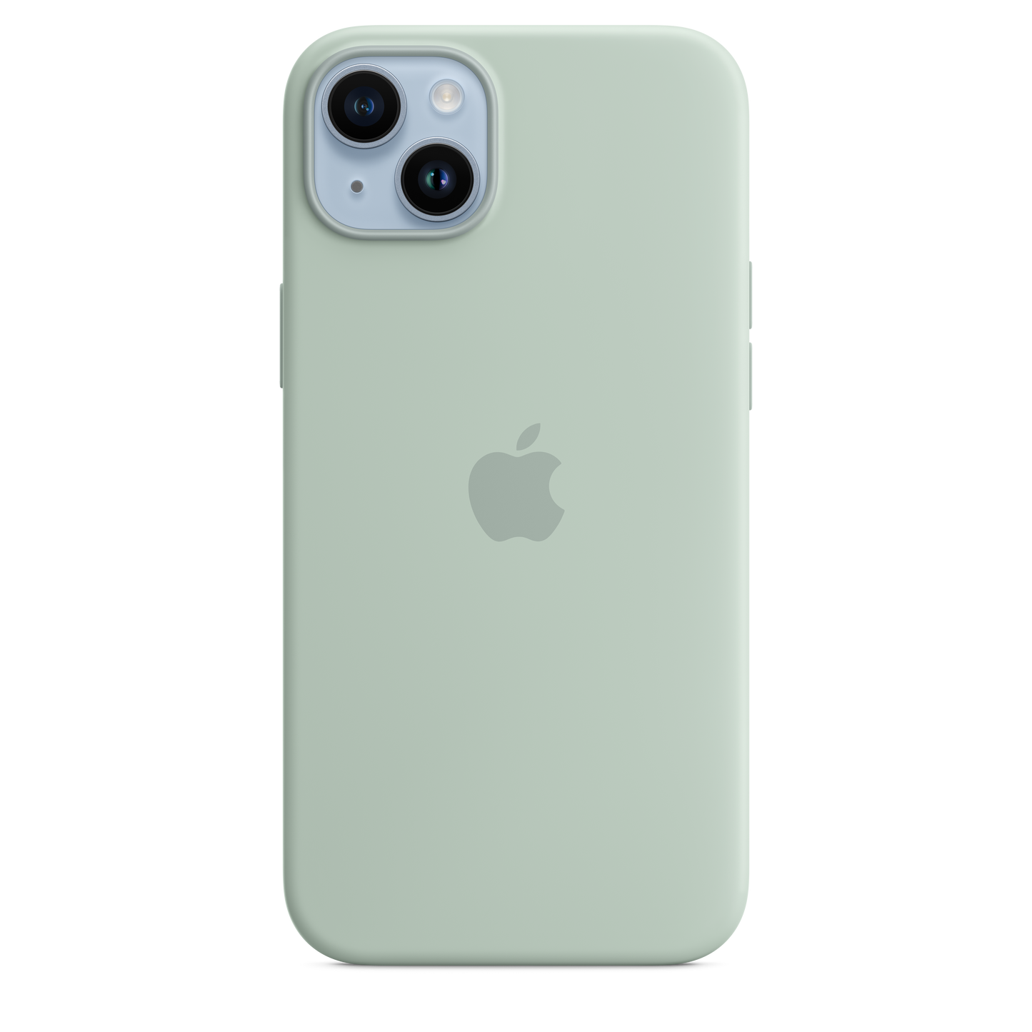 iPhone 14 Plus Silikon Case mit MagSafe – Sukkulente