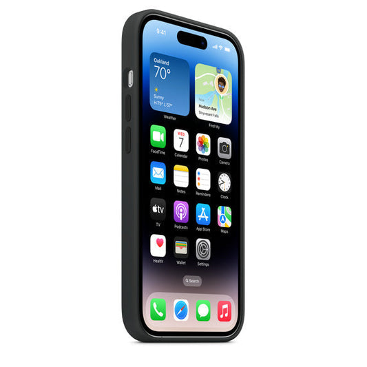 Apple Silikon Case mit MagSafe für iPhone 14 Pro