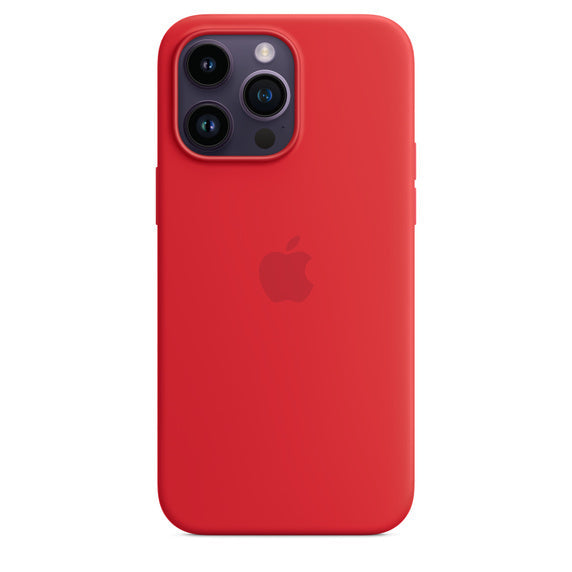 Apple Silikon Case mit MagSafe für iPhone 14 Pro Max