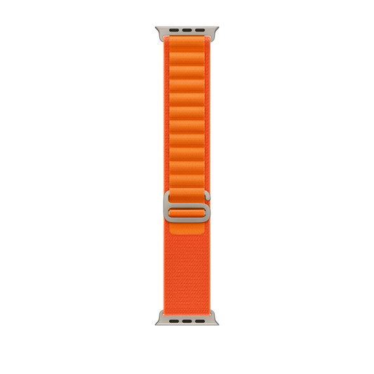 49 mm Orange Alpine Armband – Mittel