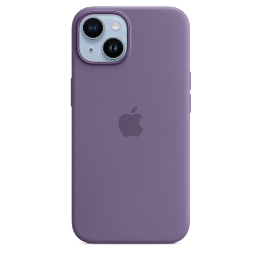 iPhone 14 Silikon Case mit MagSafe – Iris
