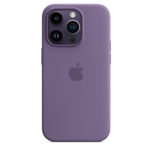 iPhone 14 Pro Silikon Case mit MagSafe – Iris