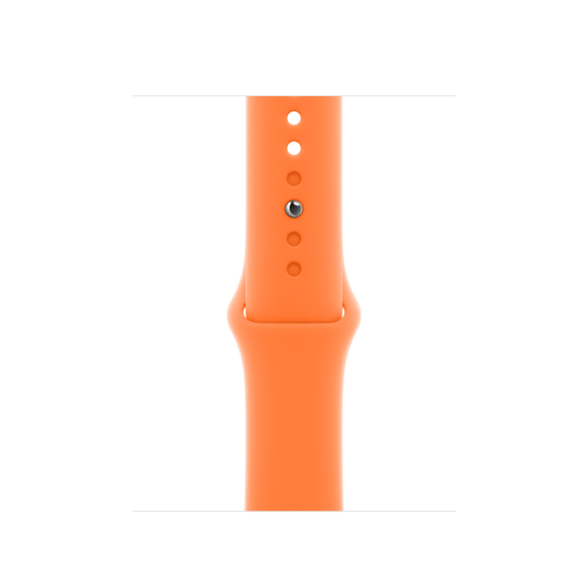 41 mm hellorangefarbenes Sportarmband