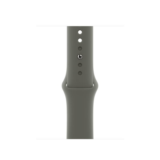 41 mm Olivgrünes Sportarmband
