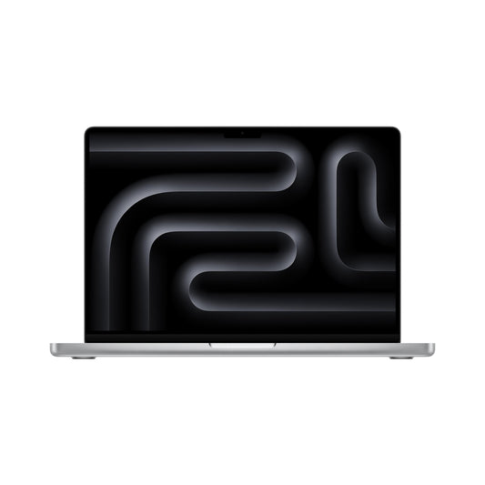 14″ MacBook Pro: Apple M3 Chip mit 8‑Core CPU und 10‑Core GPU, 1 TB SSD – Silber