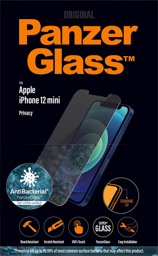 PanzerGlass für iPhone 12 mini - Privacy AB