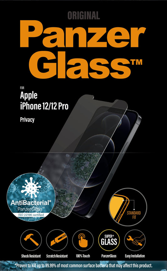 PanzerGlass für iPhone 11, 12 & 12 Pro – Blickschutz AB