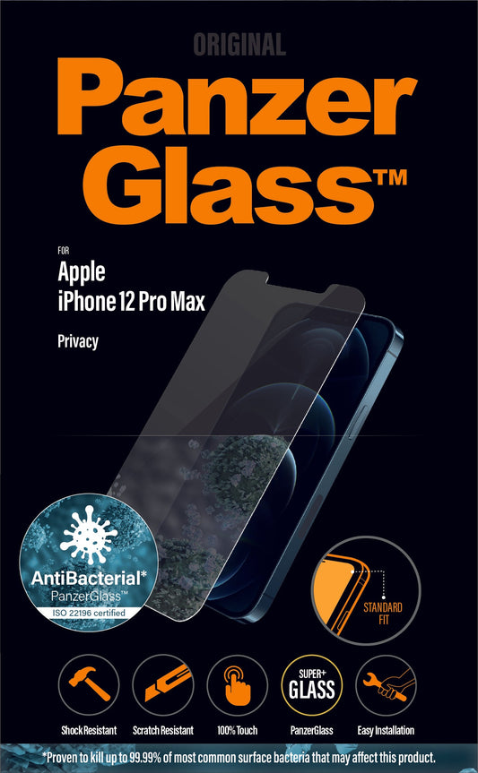 PanzerGlass für iPhone 12 Pro Max Privacy AB