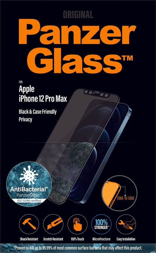 PanzerGlass für iPhone 12 Pro Max CF Privacy AB - Schwarz