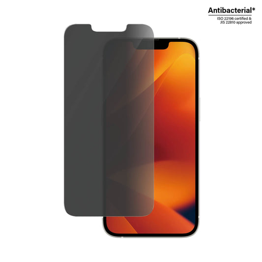 PanzerGlass™ Classic Fit Blickschutzfolie für iPhone 14, iPhone 13/13 Pro
