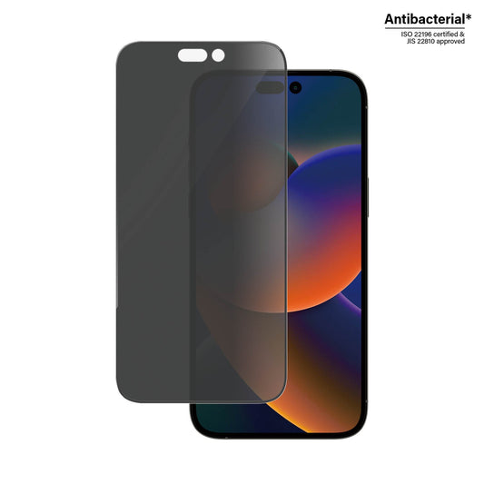 PanzerGlass™ Ultra-Wide Fit Blickschutzfolie für iPhone 14 Pro Max
