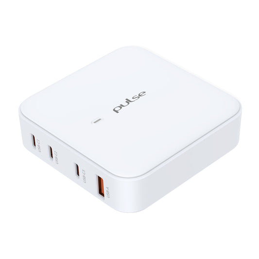 Pulse 100W PD GaN Desktop-Ladegerät - Weiß