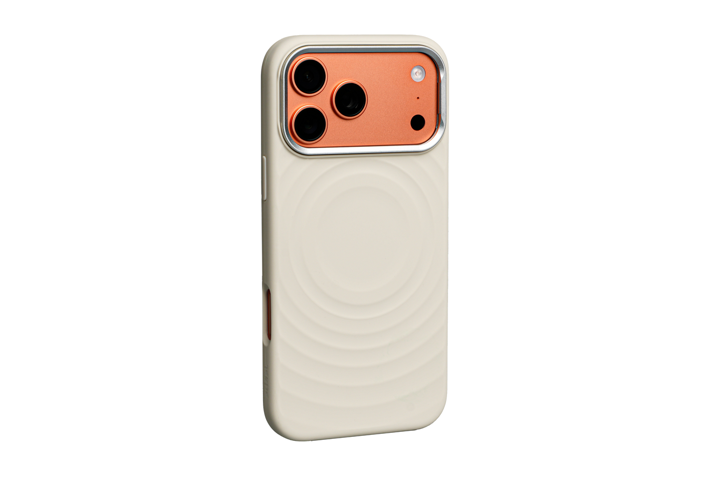 Tekne WaveStand Silikonhülle für iPhone 17 Pro Max – Beige