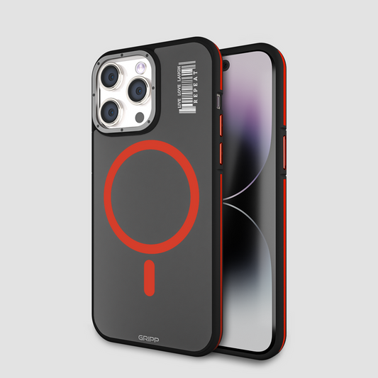 Gripp Raigor MagSafe Hülle für Apple iPhone 15 Pro Max (6.7) - Rot