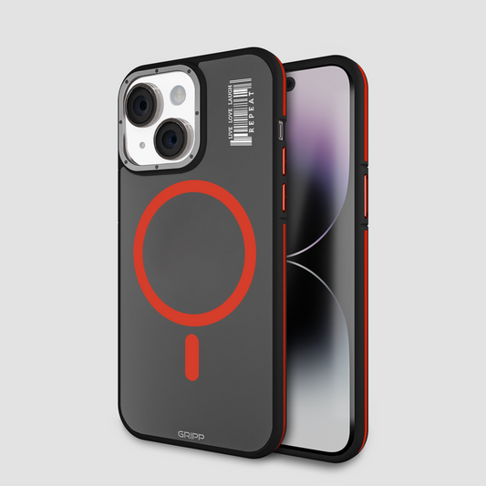 Gripp Raigor Magsafe Hülle für Apple iPhone 15 Max (6.7) - Rot
