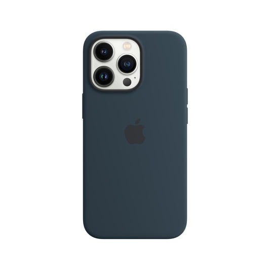 iPhone 13 Pro Silikon Case mit MagSafe – Abyssblau